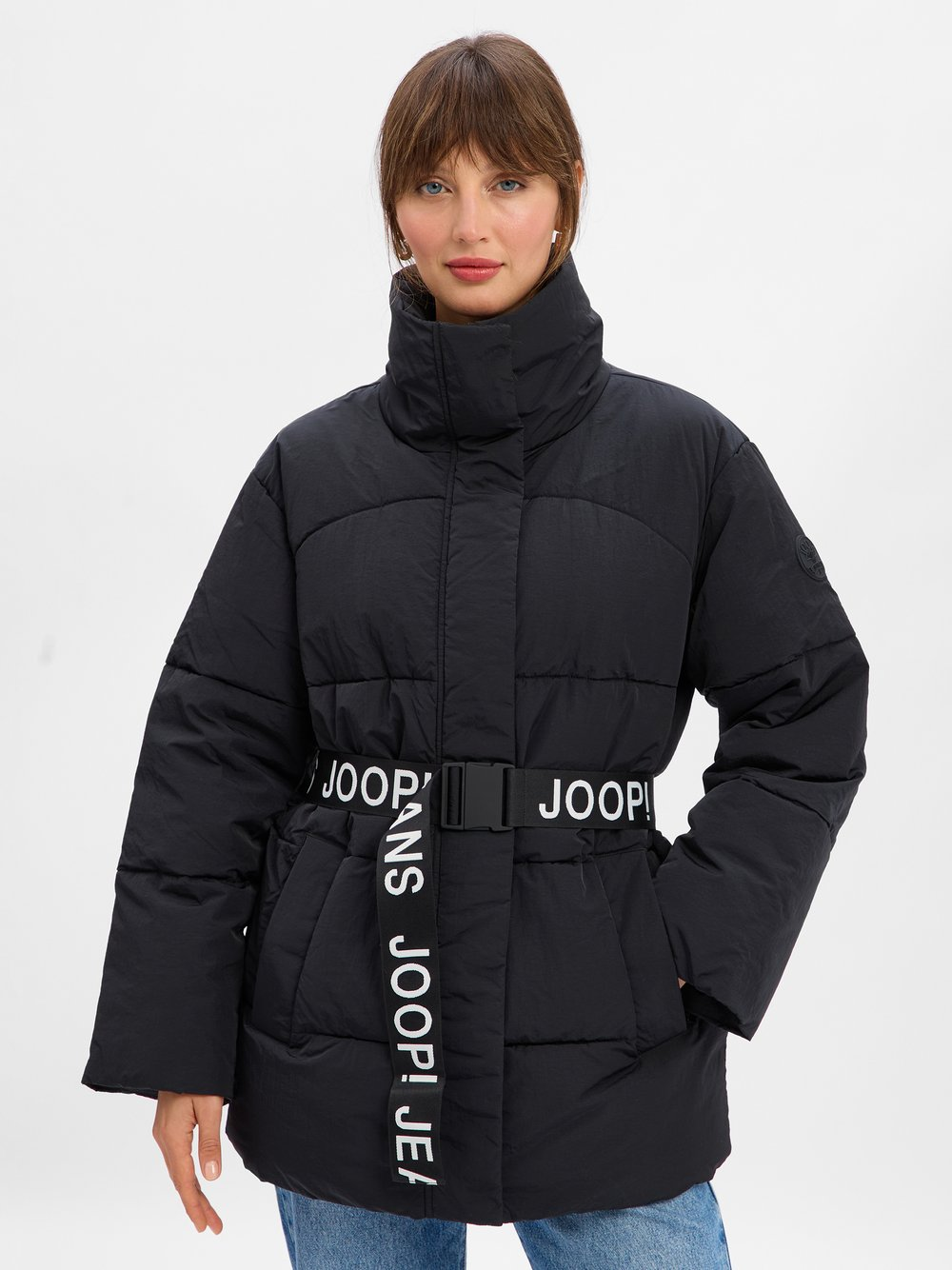 Joop Jeans Damska kurtka pikowana - Coralie Kobiety czarny, S