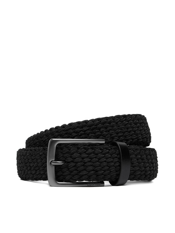 Calvin Klein Pasek Casual Pin Buckle 35Mm Fixed - LV04D7088G Czarny