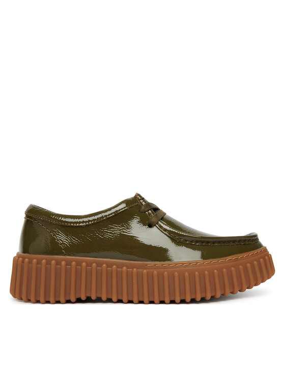 Clarks Półbuty Torhill Bee 26186668 Zielony