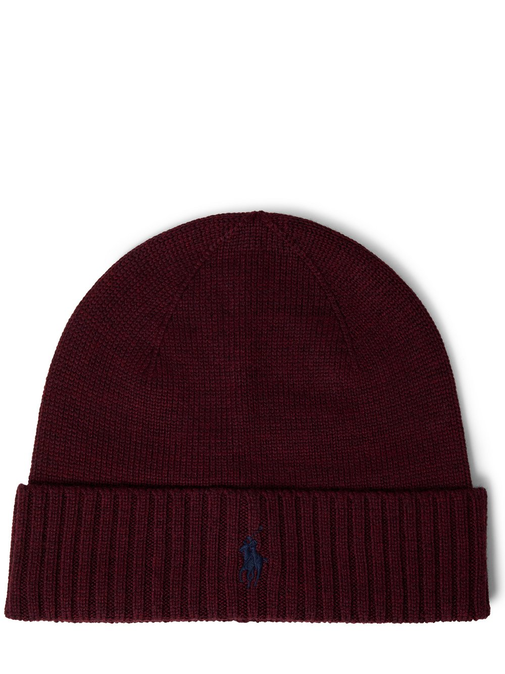 Polo Ralph Lauren Męska wełniana czapka Mężczyźni Wełna czerwony, ONE SIZE