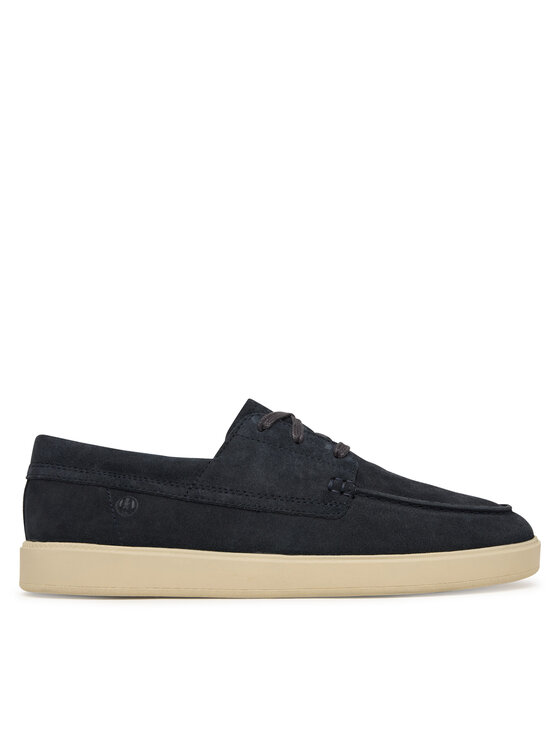 Clarks Półbuty Lockford Boat 26186188 Granatowy