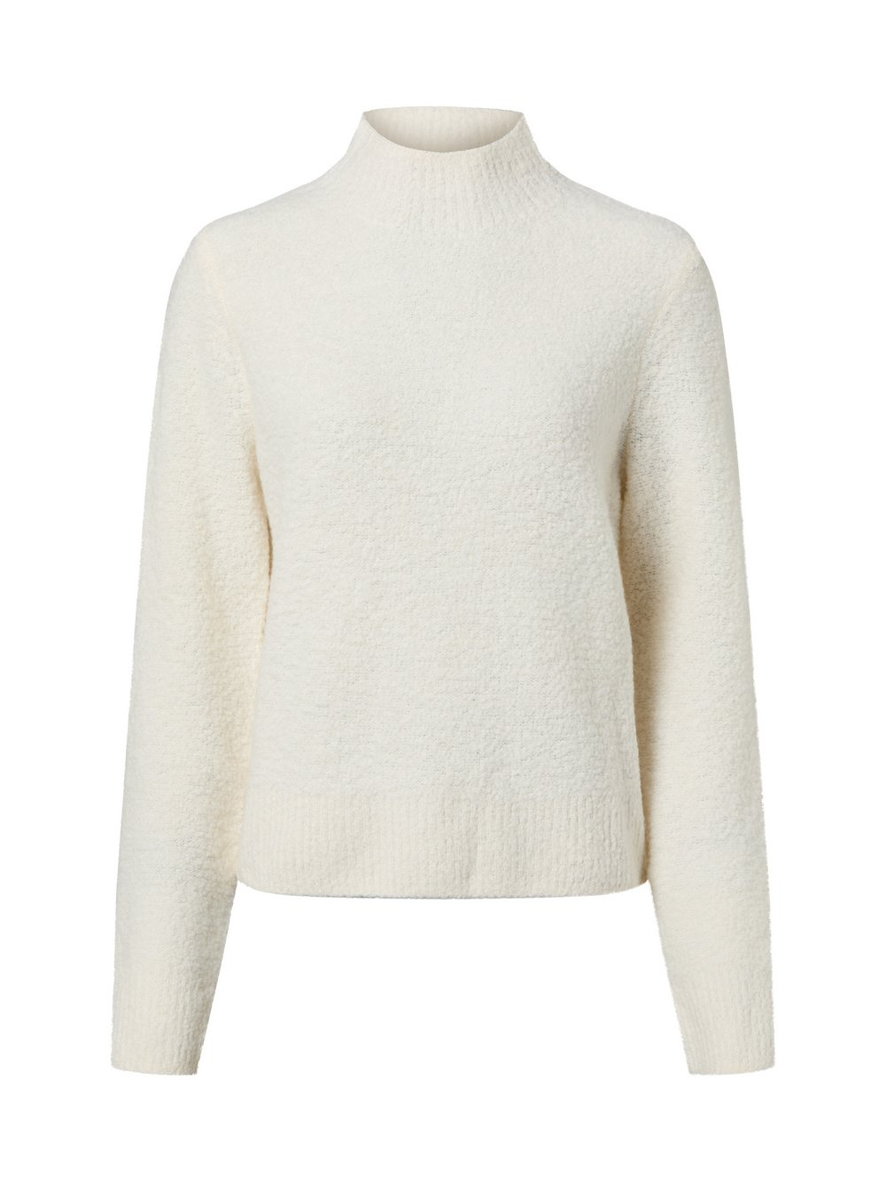 BOSS Sweter damski z zawartością kaszmiru - Fubrina Kobiety biały, M