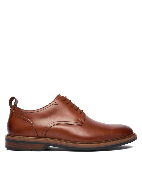 Clarks Półbuty Aldwin Lace 26183252 Brązowy