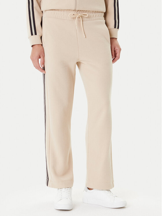EA7 Emporio Armani Spodnie dresowe 7W000568 AF15528 U1046 Beżowy Relaxed Fit