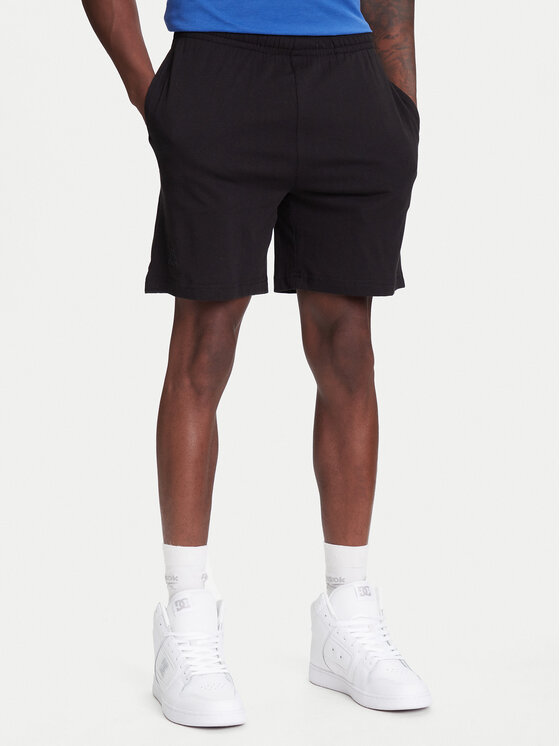Kappa Szorty sportowe Logo Korpo Cabas 303HZE0 Czarny Regular Fit miniaturka