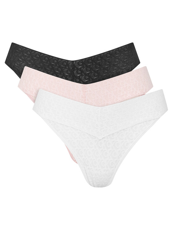 Calvin Klein Underwear Komplet 3 par fig klasycznych LV00QD5305 Kolorowy