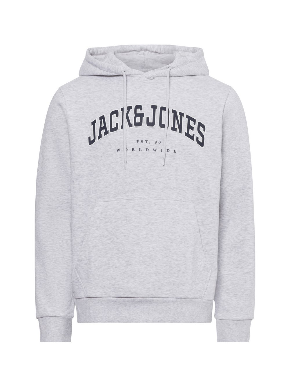 Jack & Jones Męski sweter z kapturem - JJEcaleb Mężczyźni szary, XL