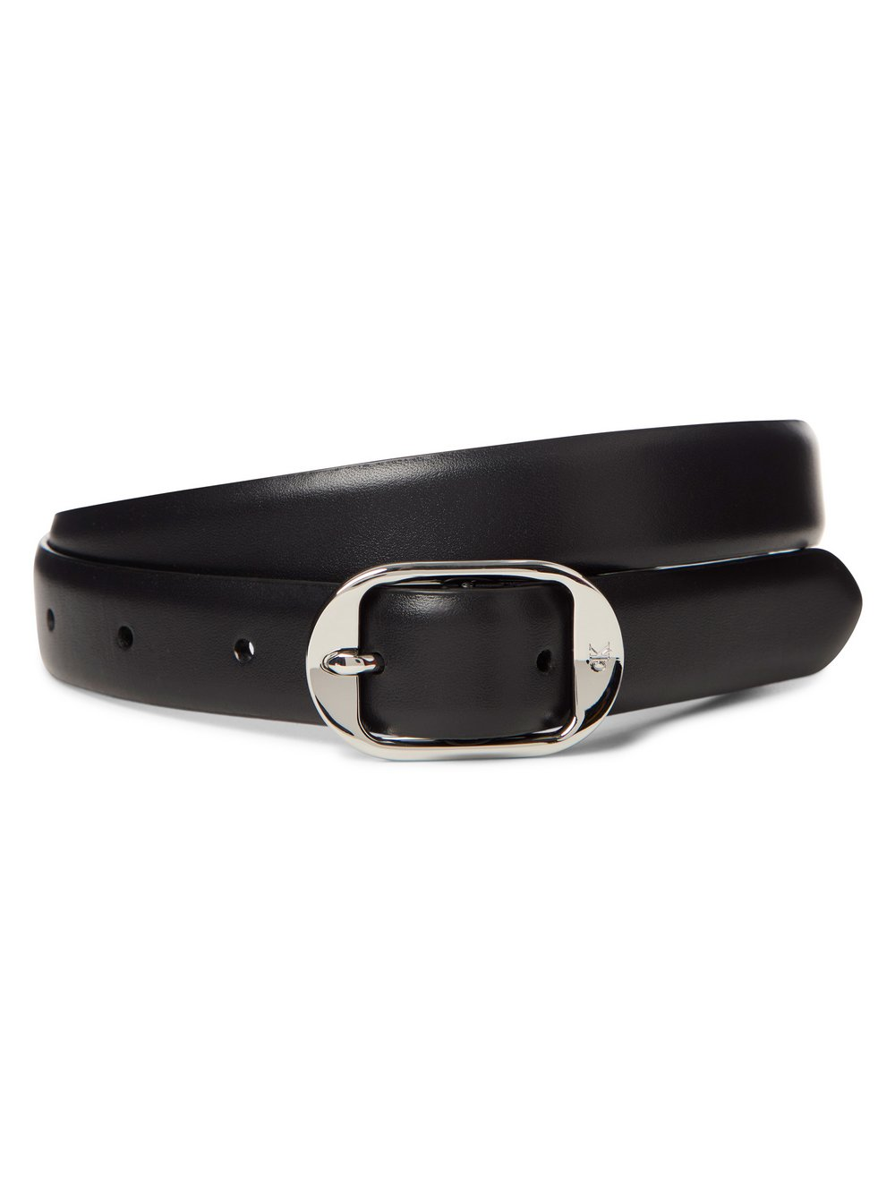 Calvin Klein Damski pasek skórzany Kobiety skóra czarny, 85