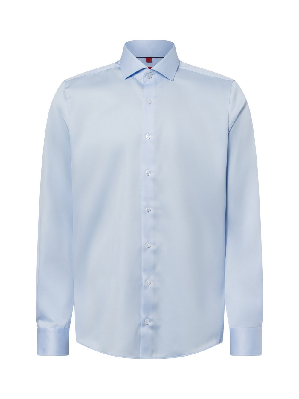 Finshley & Harding Męska koszula biznesowa - non-iron Mężczyźni Slim Fit Bawełna niebieski, 37