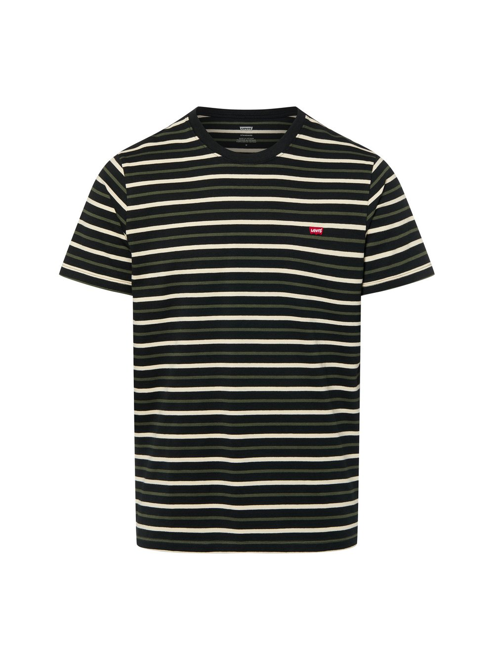 Levi's T-shirt męski Mężczyźni Dżersej czarny|biały|zielony, XL