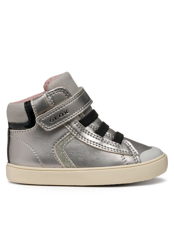 Geox Sneakersy B Gisli B461MA 0AJ02 C1363 S Srebrny