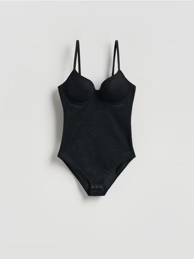 Reserved - Modelujące body - czarny