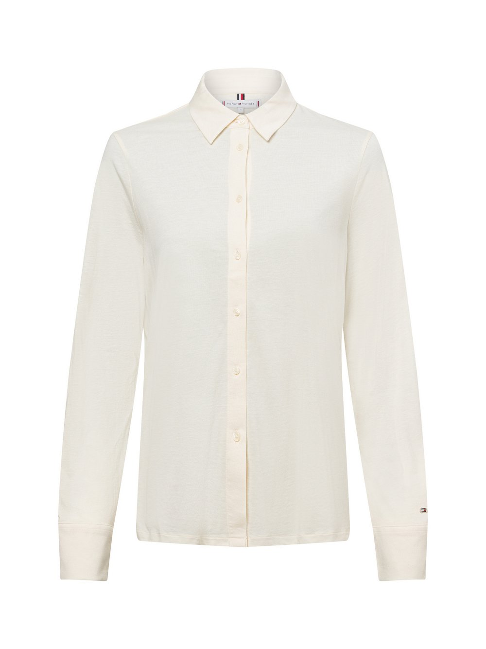 Tommy Hilfiger Damska bluzka koszulowa - Calico Kobiety Bawełna biały, L