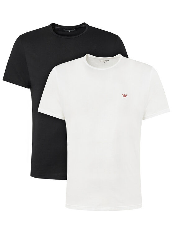 Emporio Armani Underwear Komplet 2 t-shirtów EM000391 AF10800 MC079 Kolorowy Regular Fit