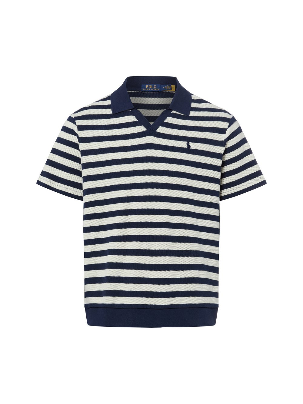 Polo Ralph Lauren Męska koszula z dzianiny Mężczyźni Bawełna (100%) niebieski, XXL