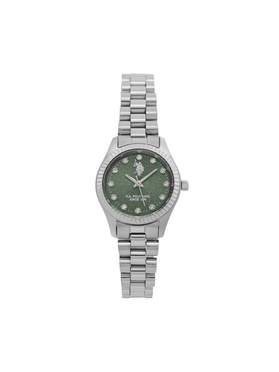 U.S. Polo Assn. Zegarek Grace USP8497GR Srebrny