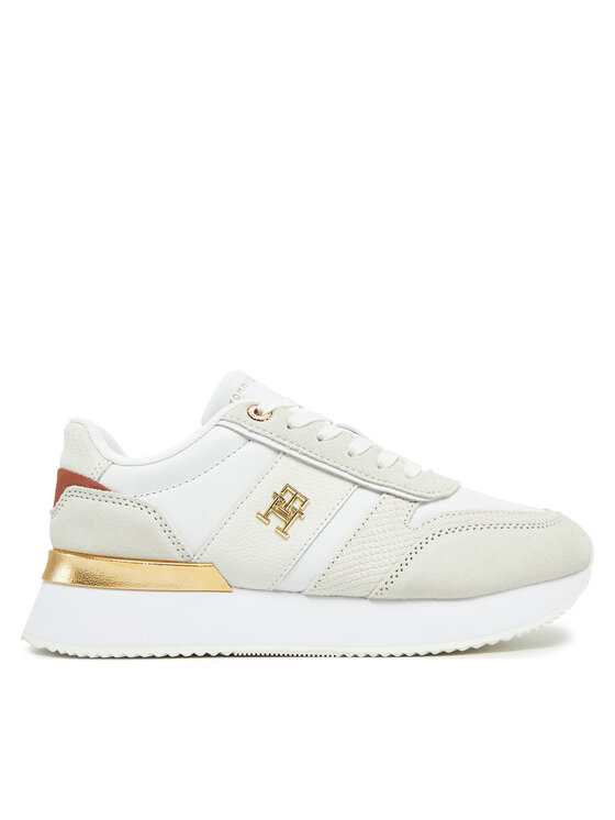 Tommy Hilfiger Sneakersy Th Fashion Runner FW0FW08475 Biały