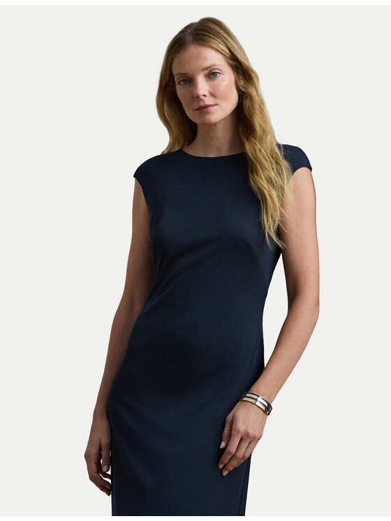LAUREN RALPH LAUREN Sukienka wieczorowa 253957568001 Granatowy