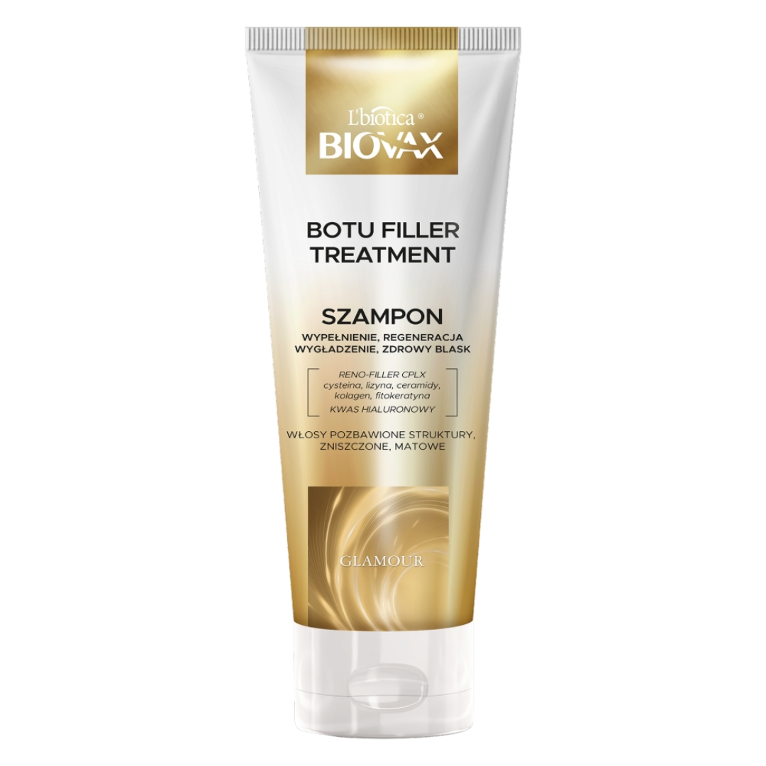 Biovax szampon do włosów zniszczonych Glamour Botu Filler Treatment 200 ml