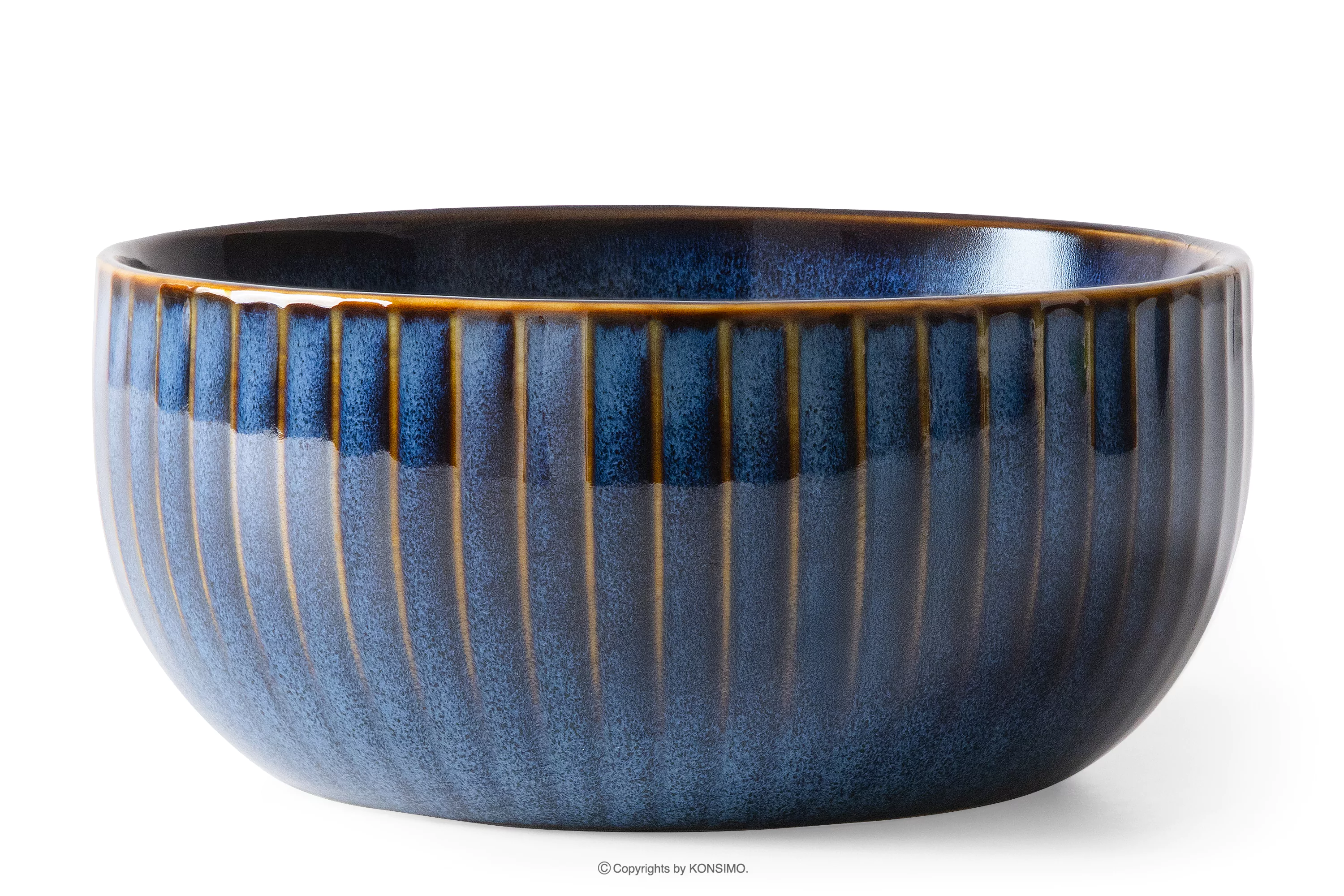 Miska porcelana reaktywna granatowy AD STRIPES miniaturka