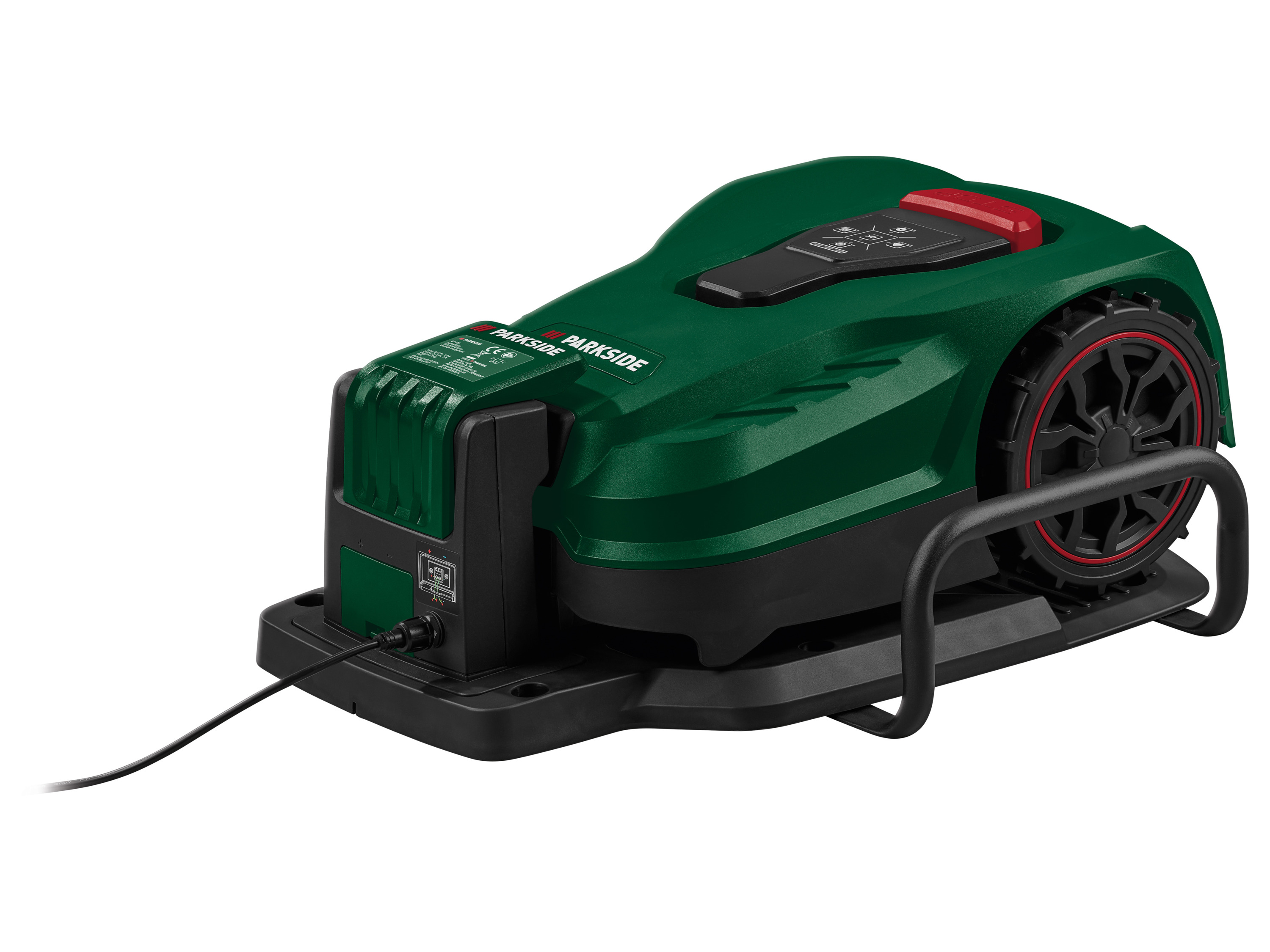 PARKSIDE® Akumulatorowy robot koszący 20 V, PAMRC 250 A1 City (z akumulatorem i stacją ładującą)