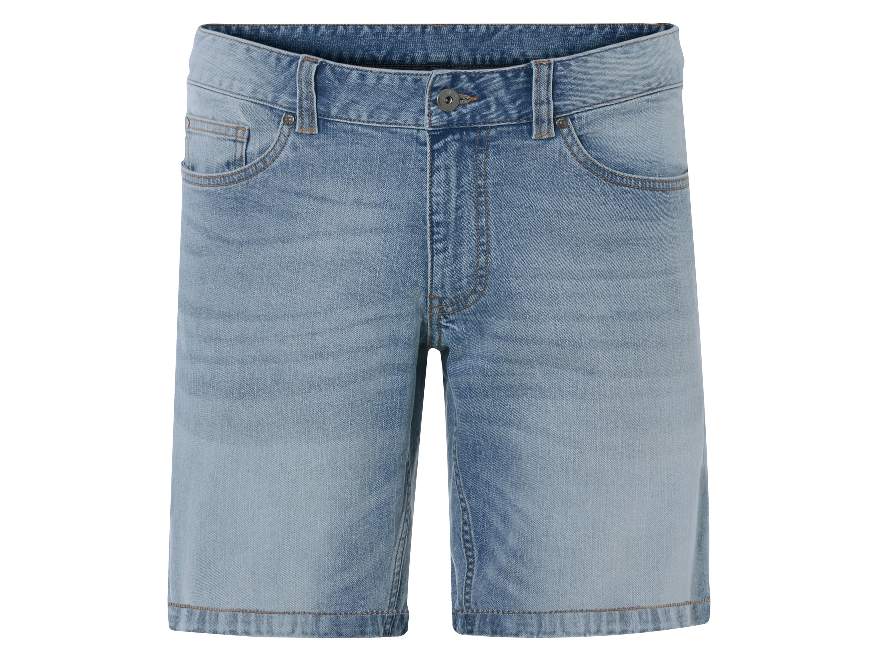 LIVERGY® Szorty jeansowe męskie z bawełny (Jasnoniebieski, 48)