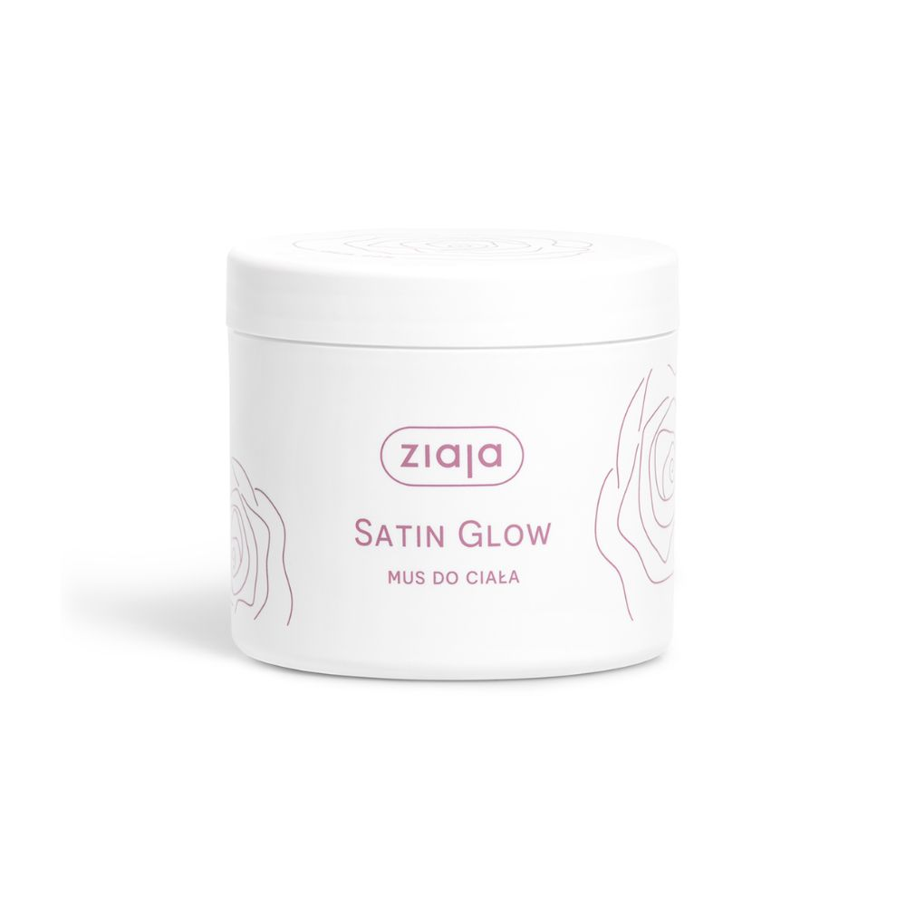 Ziaja Satin Glow Nawilżający mus do ciała 350 ml