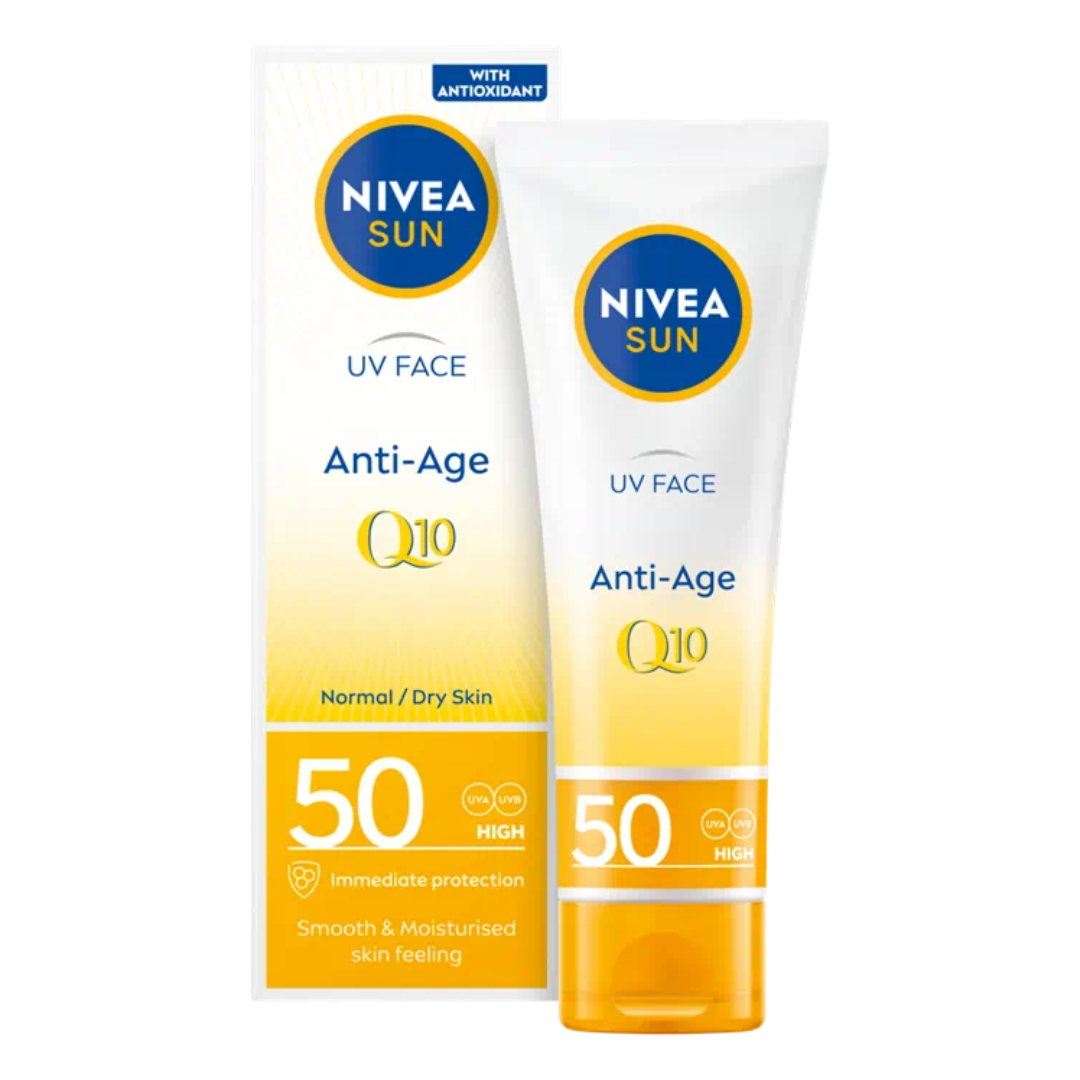 Nivea Sun przeciwzmarszkowy krem do twarzy SPF50 50 ml