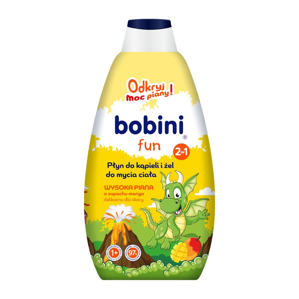 Bobini Fun Mango płyn do kąpieli 500 ml
