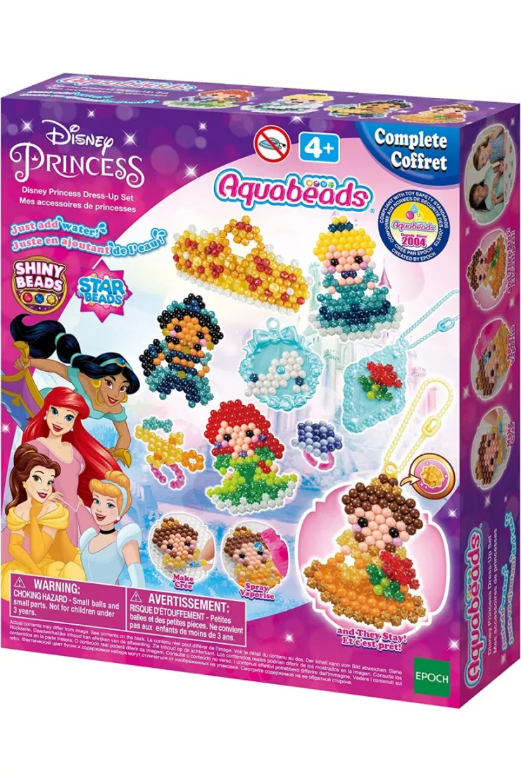 Aquabeads Błyszczące księżniczki Disney Princess