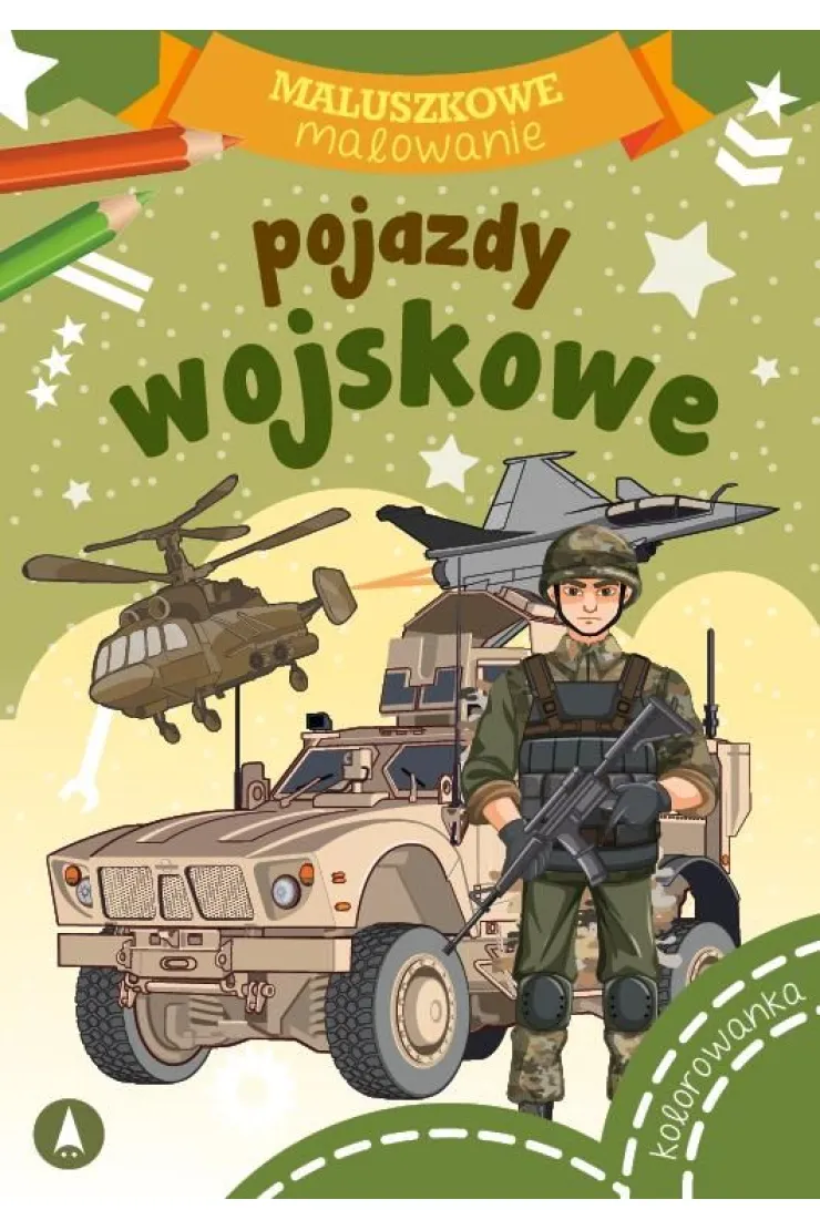 Pojazdy wojskowe. Maluszkowe malowanie miniaturka