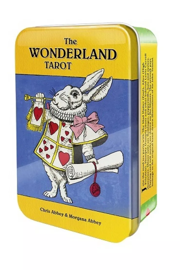 The Wonderland Tarot, karty w metalowym pudełku
