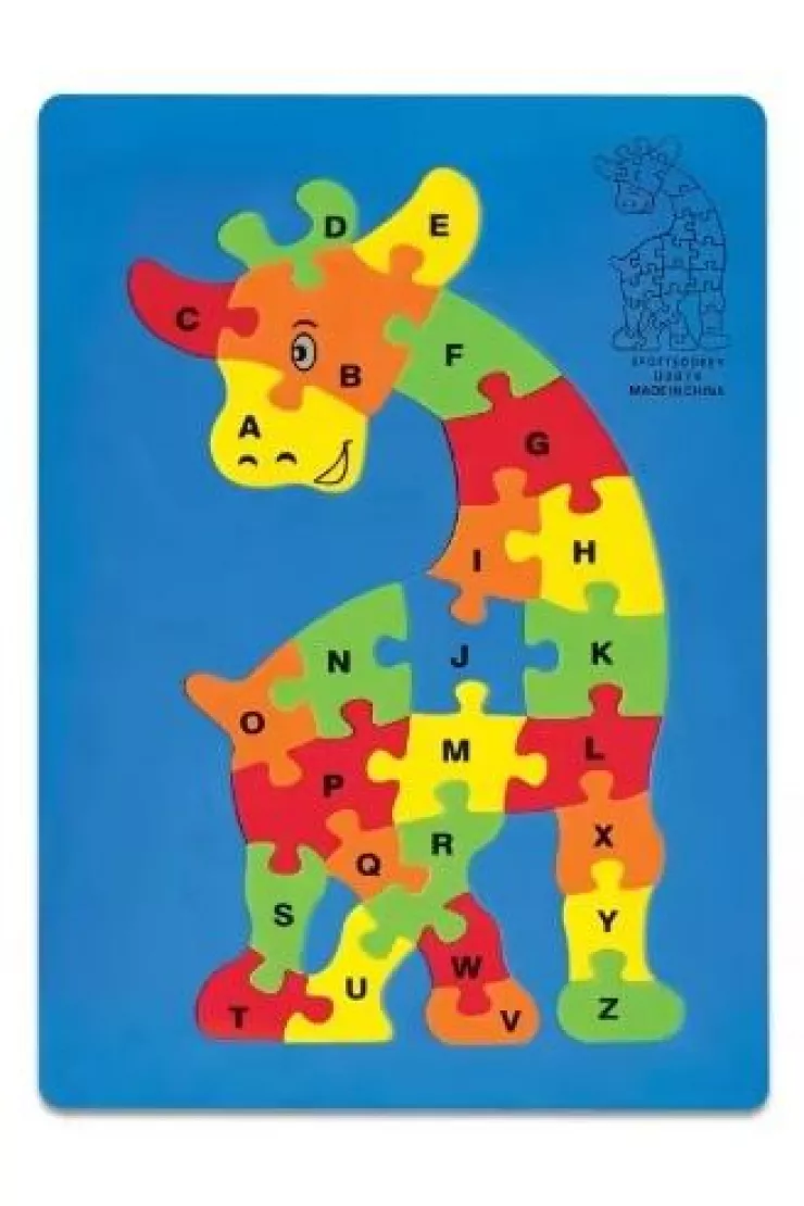 Puzzle piankowe Żyrafa