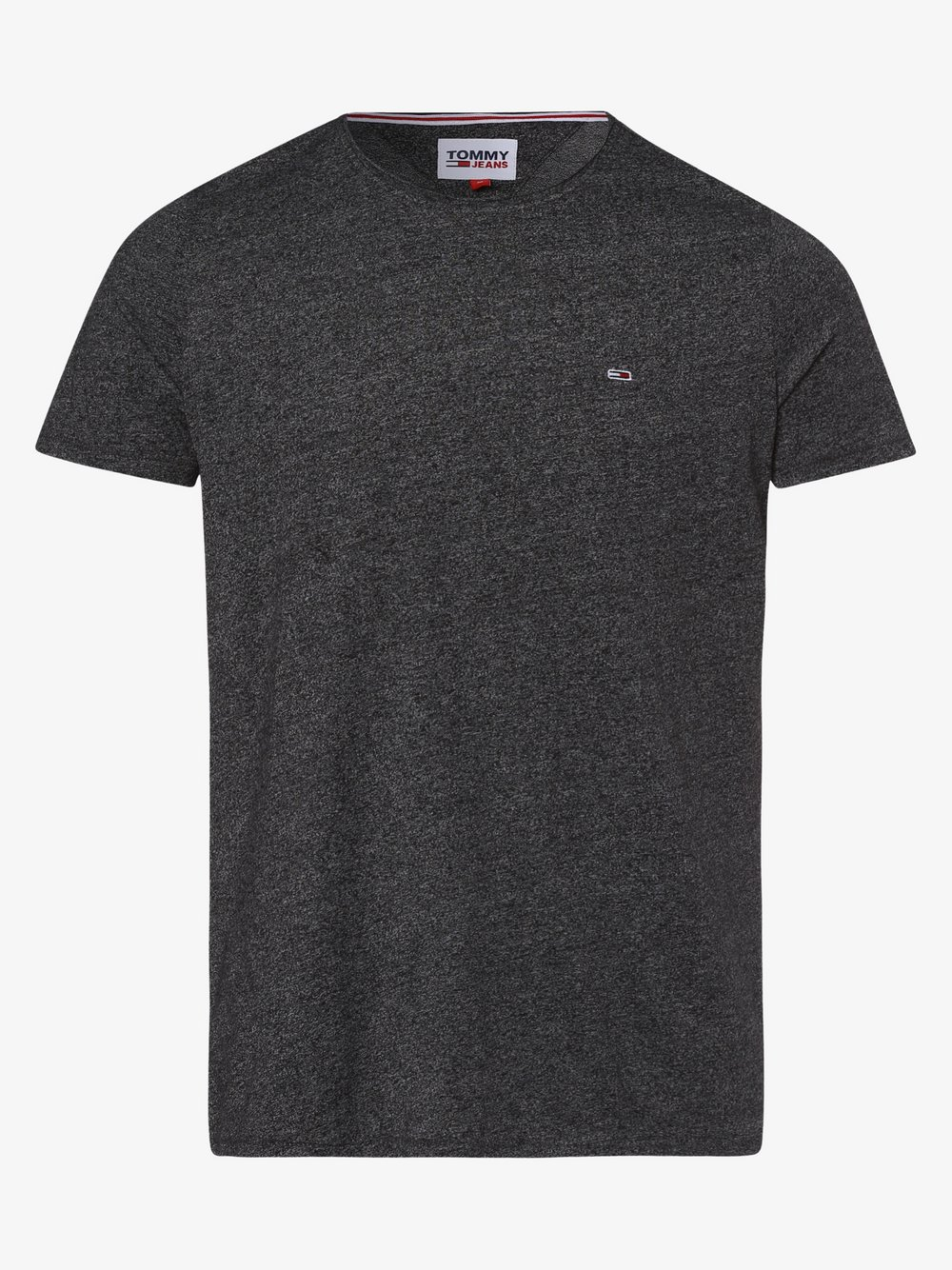 Tommy Jeans T-shirt męski Mężczyźni Dżersej czarny, L
