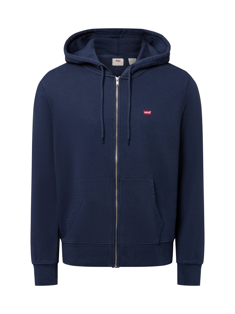 Levi's Męska kurtka z kapturem Mężczyźni Bawełna niebieski, M