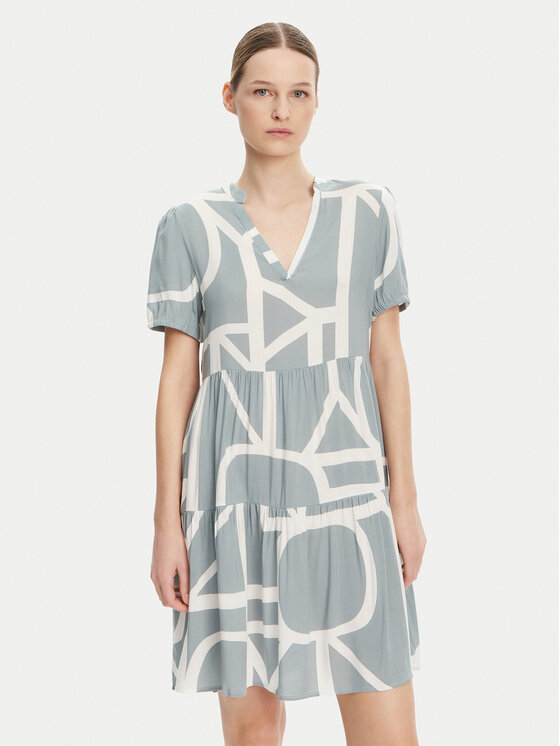 ONLY Sukienka letnia Nova 15222215 Zielony Regular Fit