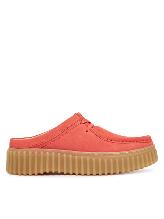 Clarks Klapki Torhill Mule 26181194 Koralowy