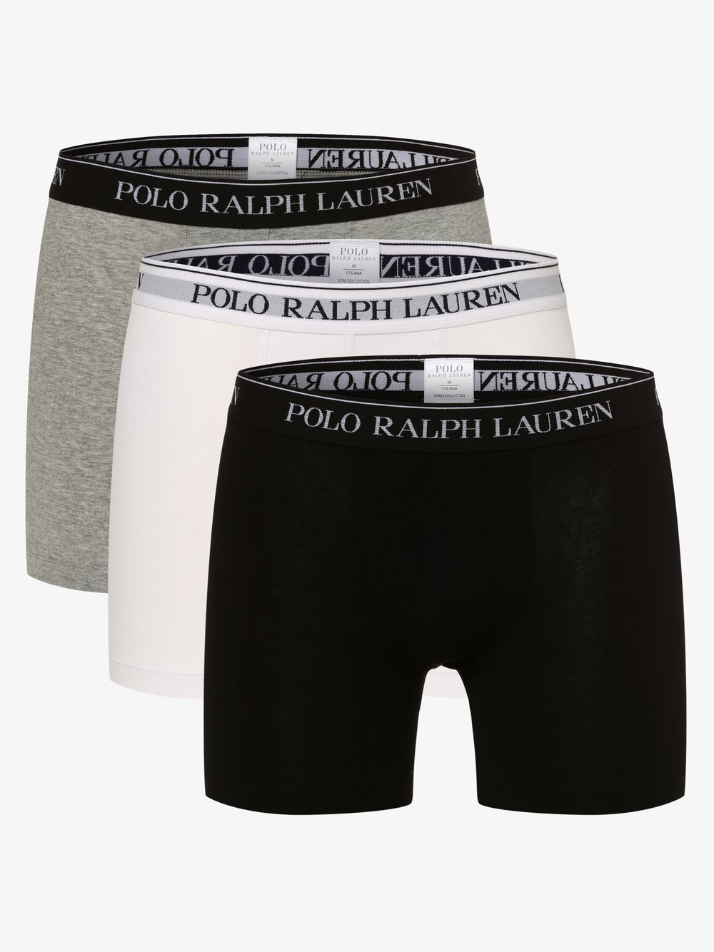 Polo Ralph Lauren Obcisłe bokserki pakowane po 3 szt. Mężczyźni Bawełna szary|czarny|biały|wielokolorowy, XL
