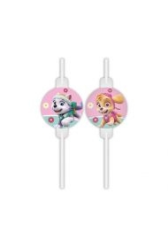 Rurki papierowe z medalionem Paw Patrol