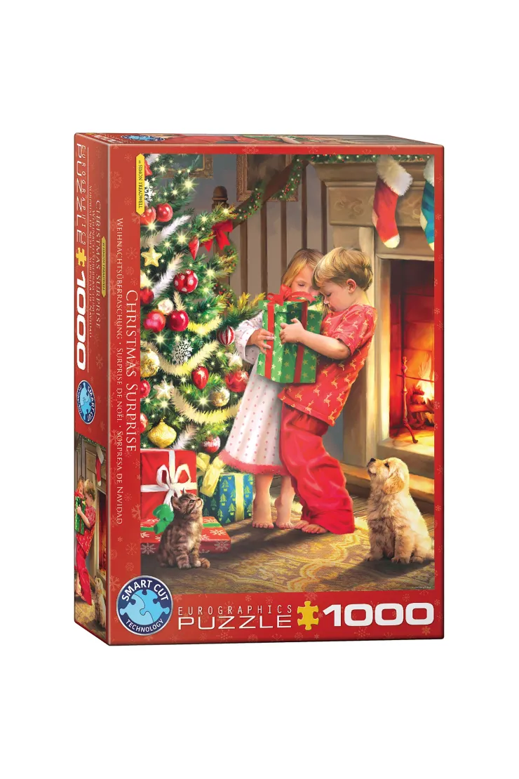 Puzzle 1000 el. Świąteczna niespodzianka