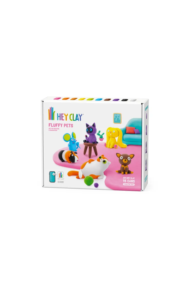 Hey Clay - Puchate zwierzaki + akcesoria