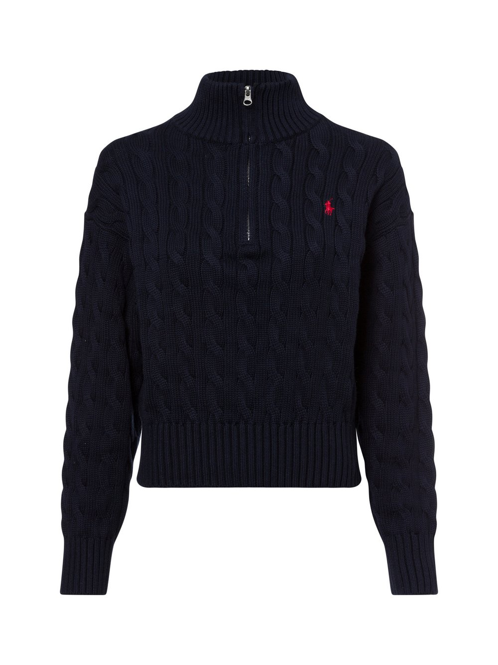 Polo Ralph Lauren Sweter damski z dzianiny Kobiety Bawełna niebieski, XS