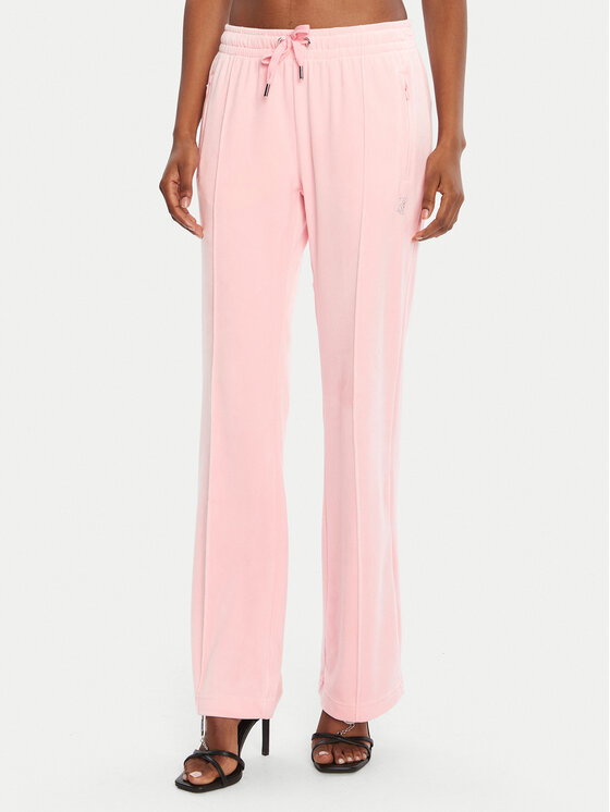 Juicy Couture Spodnie dresowe Tina JCAPW045 Różowy Regular Fit