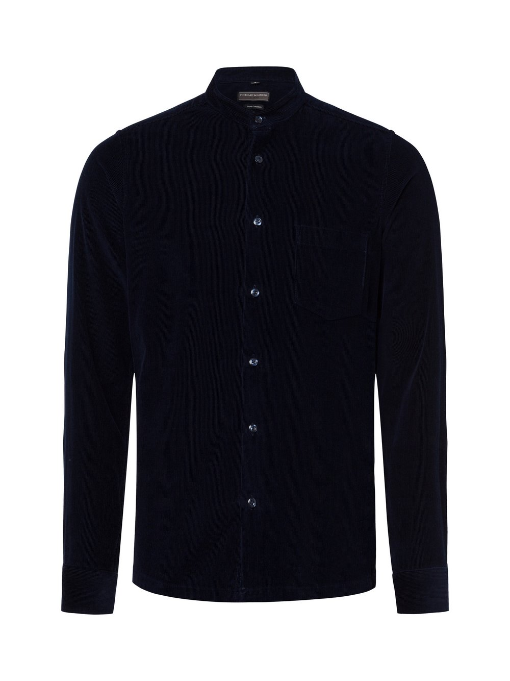Finshley & Harding Męska koszula casual Mężczyźni Regular Fit Bawełna niebieski, L