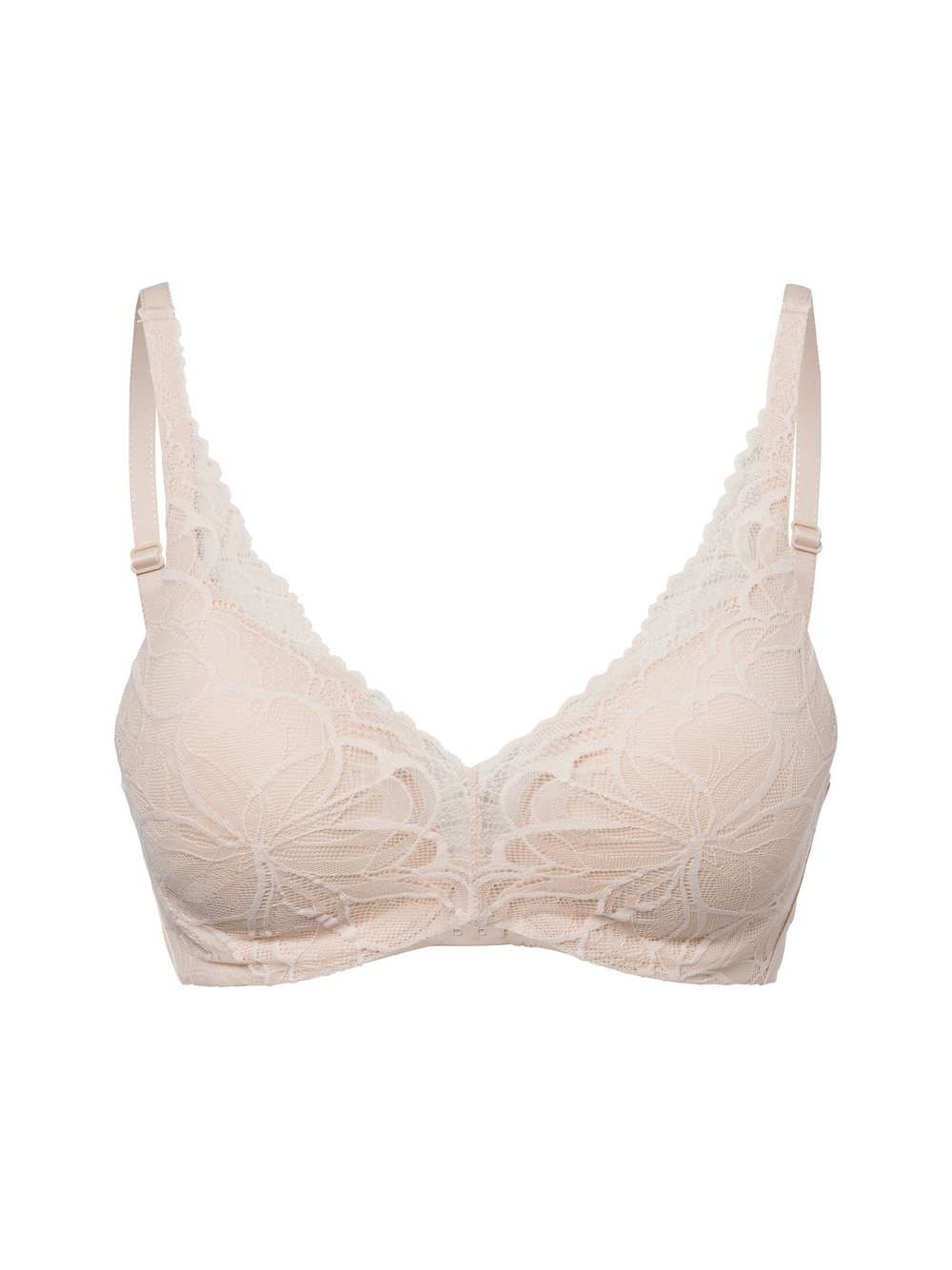 Triumph Biustonosz damski na fiszbinach - Body Make-Up Illusion Lace Kobiety beżowy, 80B