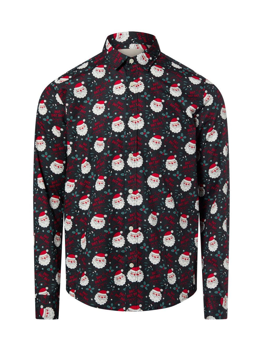 Only&Sons Męska koszula świąteczna - Onsalf Mężczyźni Slim Fit Bawełna niebieski|wielokolorowy, S