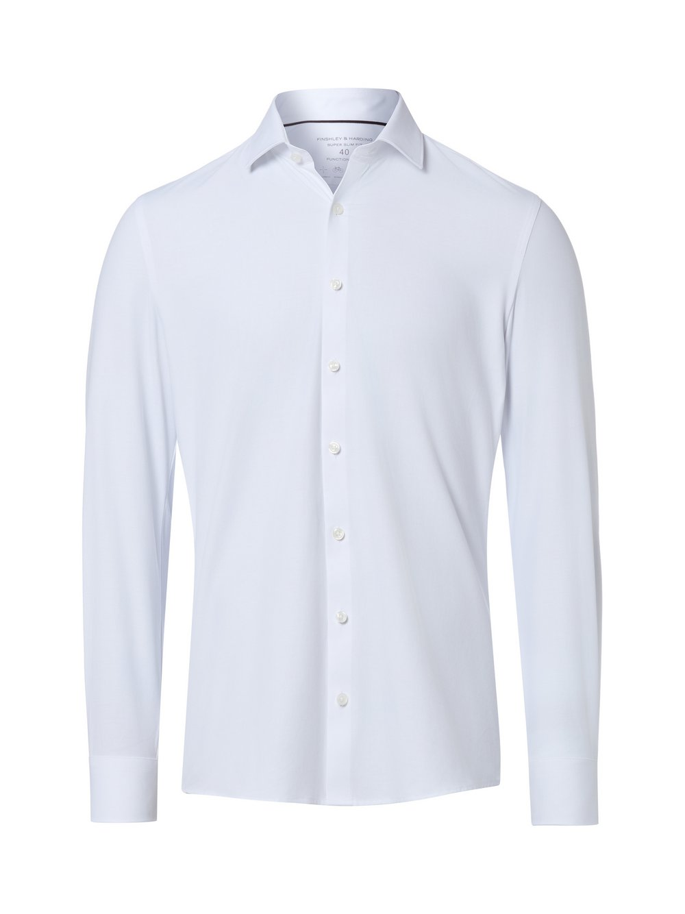 Finshley & Harding Koszula męska Mężczyźni Super Slim Fit niebieski, 41