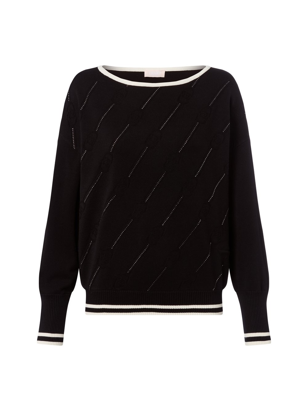 Liu Jo Collection Sweter damski z dzianiny Kobiety czarny, S