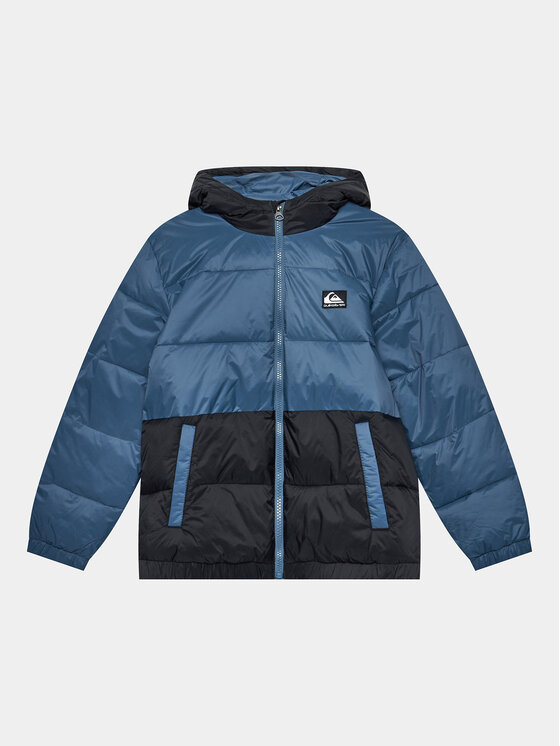 Quiksilver Kurtka puchowa Wolfs Shoulder Jckt EQBJK03277 Niebieski Regular Fit