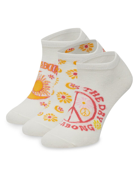 Billabong Skarpety krótkie AS_BILLABONG_04S_SS25 (3-PACK) Biały